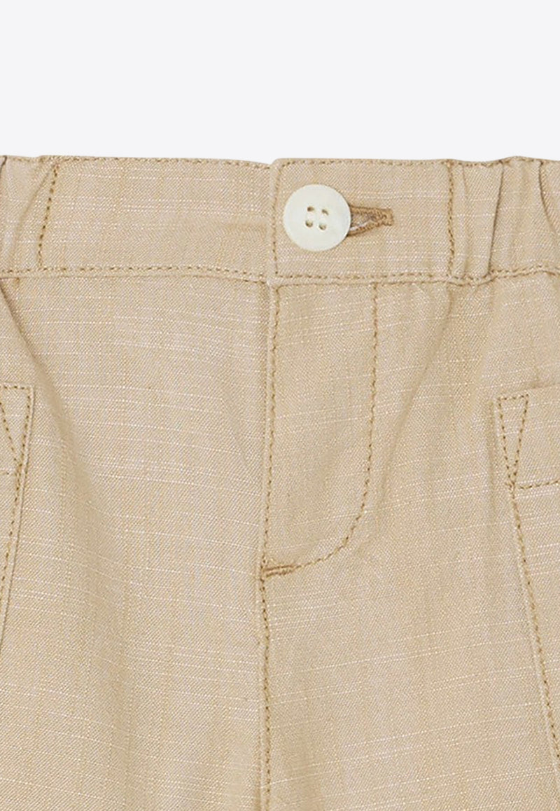 Bonpoint Baby Boys Nateo Shorts C04ZBEW00001CO/O_BONPO-045 Beige