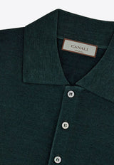 Long-Sleeved Polo T-shirt