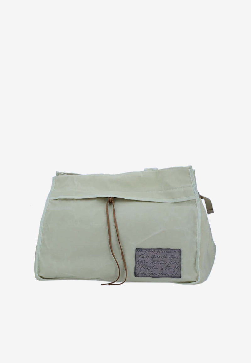 Acne Studios Andemer Waxed Tote Bag Beige C10200_000_BUL