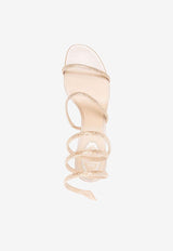 Rene Caovilla Cleo 40 Crystal-Embellished Sandals C12037-040-R001V104BEIGE