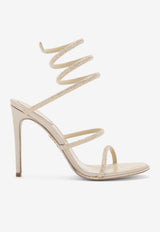 Cleo 105 Heeled Sandals with Crystals