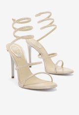 Cleo 105 Heeled Sandals with Crystals