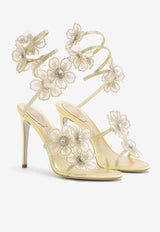 Floriane 105 Heeled Sandals with Crystals