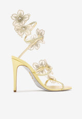 Floriane 105 Heeled Sandals with Crystals