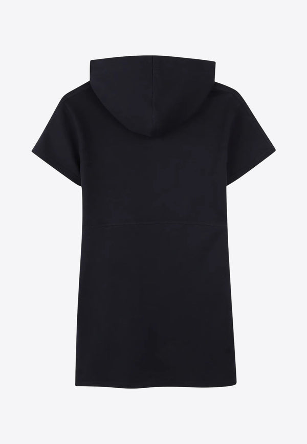 Chloé Kids Girls Logo Hooded Dress Navy C20435/859_NAVY
