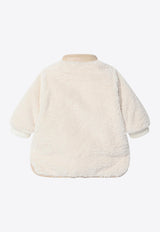 Chloé Kids Babies Shearling-Effect Jacket White C20728PL/R_CHLOE-117