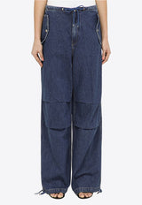 Dion Lee Parachute Straight-Leg Jeans Blue C2174PS24DE/O_DIONL-6047