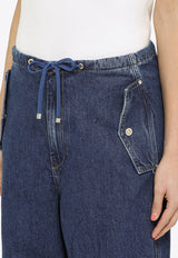 Dion Lee Parachute Straight-Leg Jeans Blue C2174PS24DE/O_DIONL-6047