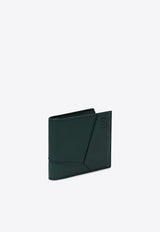 Loewe Puzzle Leather Bi-Fold Wallet Green C510302X16LE/Q_LOEW-6580