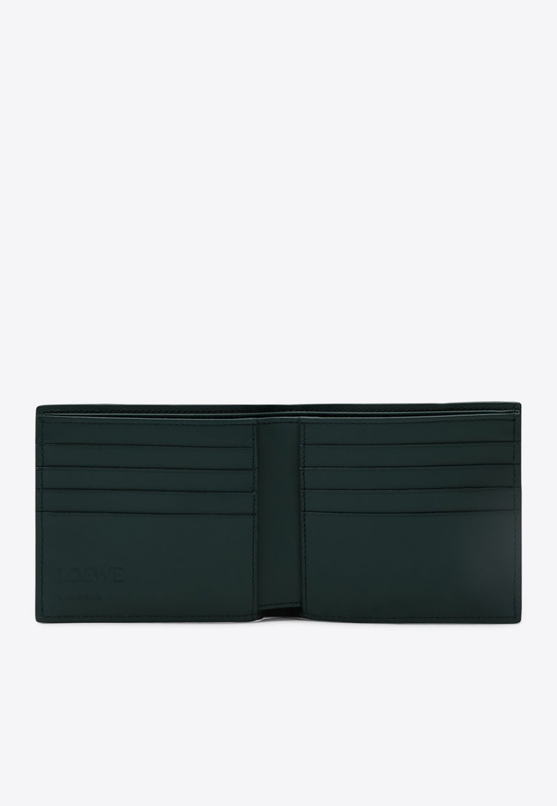 Loewe Puzzle Leather Bi-Fold Wallet Green C510302X16LE/Q_LOEW-6580