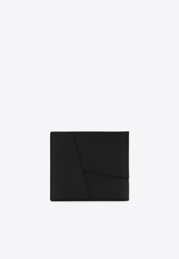 Loewe Puzzle Leather Bi-Fold Wallet Black C510302X16LE/Q_LOEW-1100