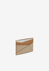 Loewe Puzzle Calf Leather Cardholder Sand C510Q77X06LE/Q_LOEW-6745