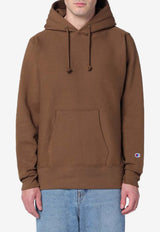 Champion Reverse Weave Hooded Sweatshirt Brown C5A101CO/P_CHAMP-X5NJ