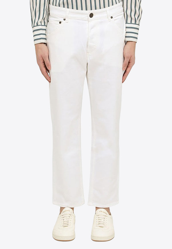PT Torino Regular Straight-Leg Jeans White C5RJ05B10STYOA14/O_PT01-CH59