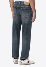 Rebel Washed-Effect Jeans