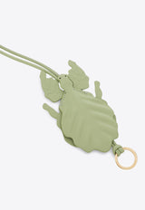 Loewe Leaf Insect Leather Keyfob Charm Green C621232XH0LE/P_LOEW-3916