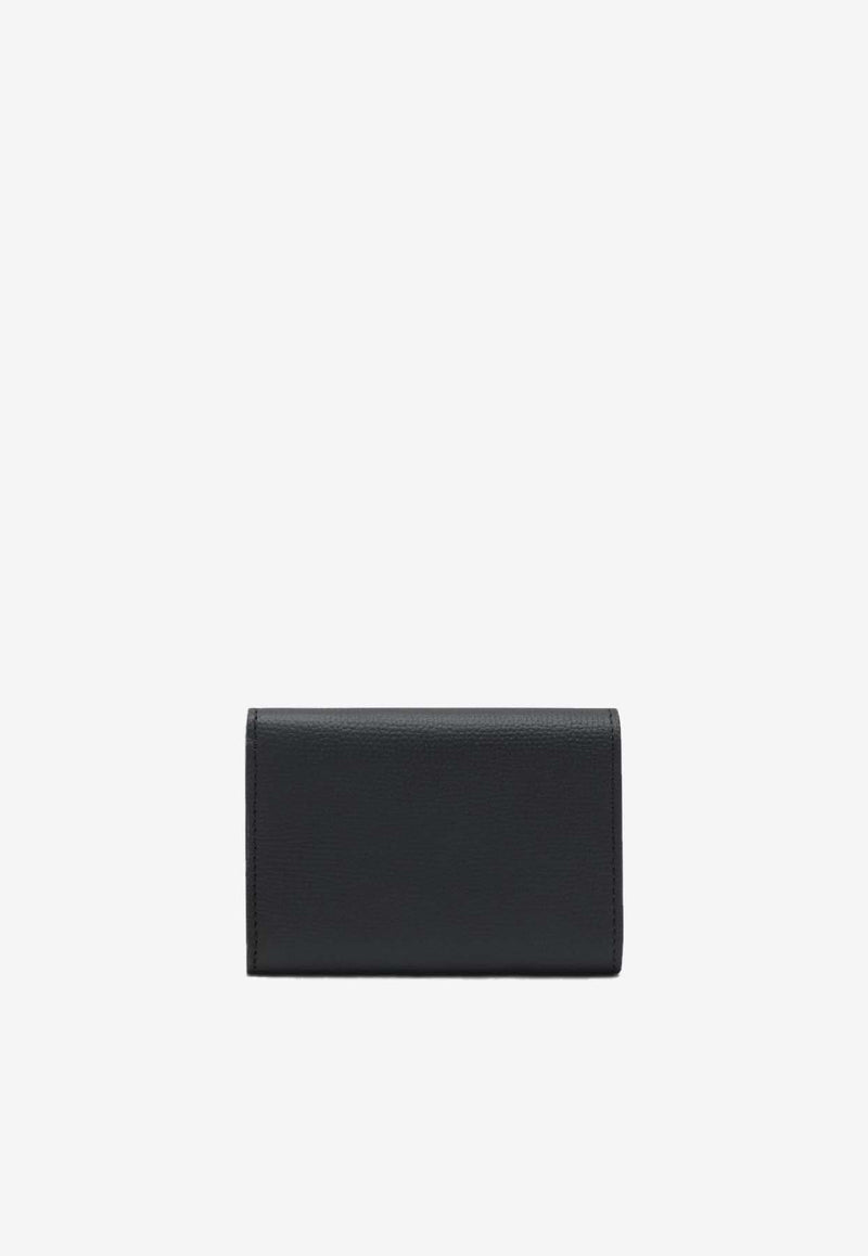 Loewe Small Anagram Leather Wallet  Black C821S33X12LE/S_LOEW-1206