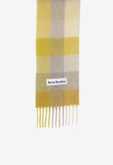 Acne Studios Check-Pattern Wool Scarf Multicolor CA0084WO/P_ACNE-CQX