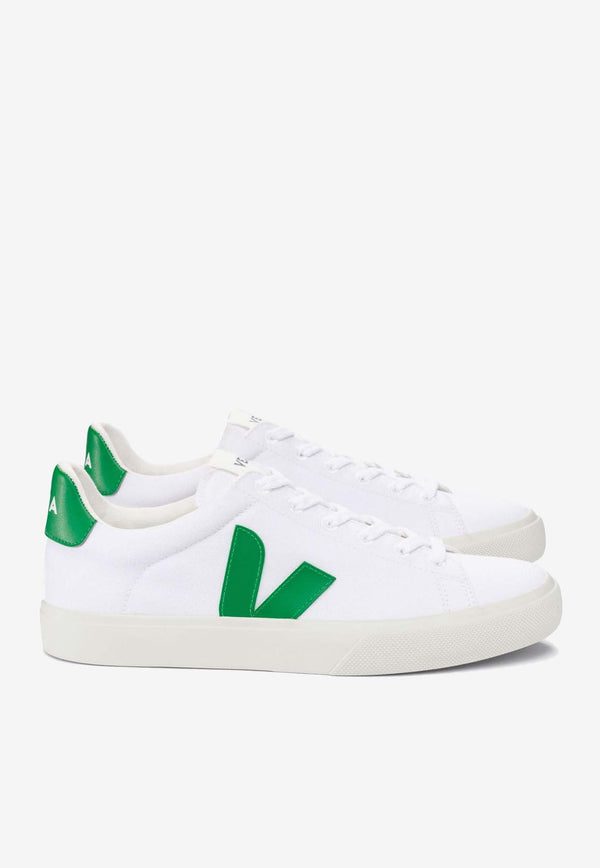 Veja Campo Low-Top Canvas Sneakers White CA0103144B/WHWHITE