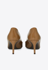 Dolce & Gabbana Lollo 60 Polished Leather Pumps Heels Color