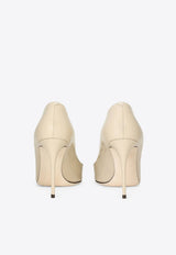 Dolce & Gabbana Lollo 90 Polished Leather Pumps Heels Color
