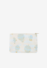Atelier Choux
 Babies Hot Air Balloons Pouch Bag
 Blue CH-PL-HBJB-P_BLUE