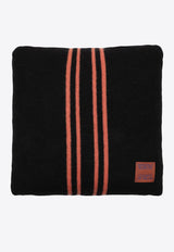 Marcelo Burlon County Of Milan  Square Wool Pillow Black CH01010G22FAB001/L_MARCE-1020
