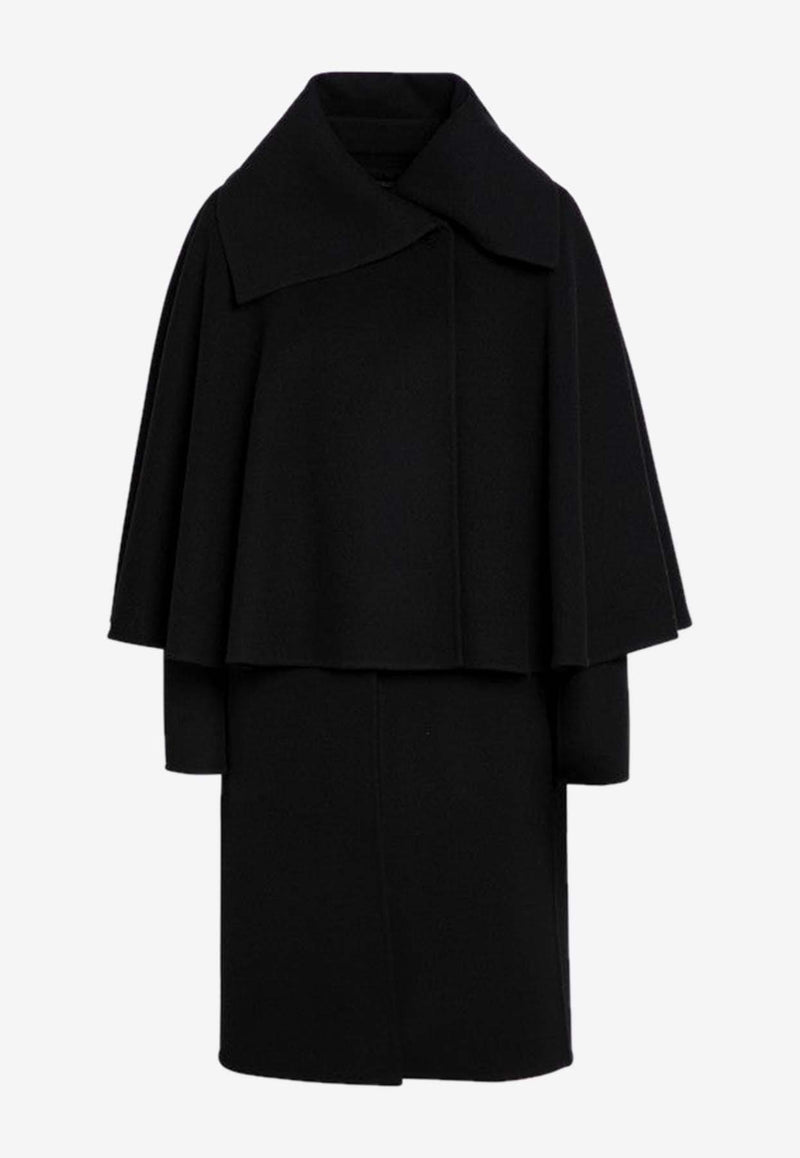 Chloé Cashmere Cape Coat Black CH24AMA10071/P_CHLOE-001