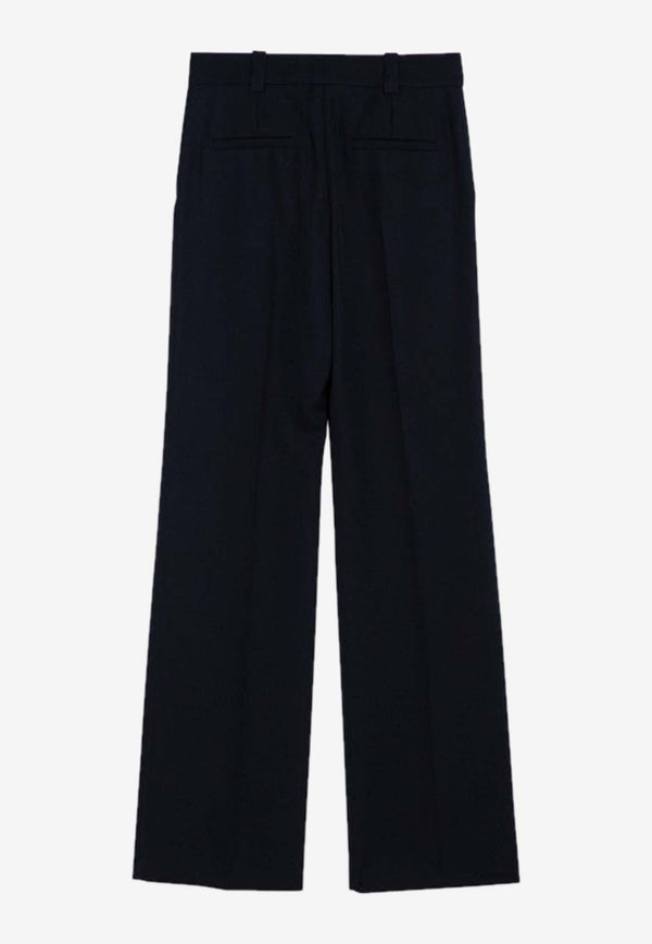 Chloé Straight-Leg Tailored Pants Blue CH24APA29063/P_CHLOE-49Z