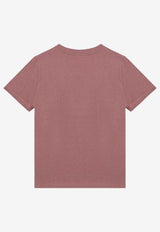 Chloé Logo Print T-shirt Pink CH24WJH03184/P_CHLOE-6S1