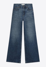 Chloé Faded Flared Jeans Blue CH25ADP42251/R_CHLOE-427