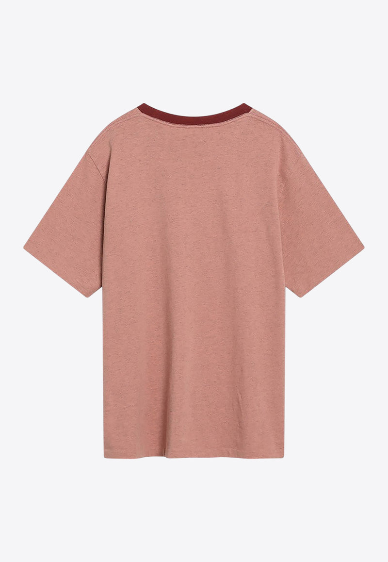 Chloé Logo Print T-shirt Pink CH25AJH20173/R_CHLOE-6B1