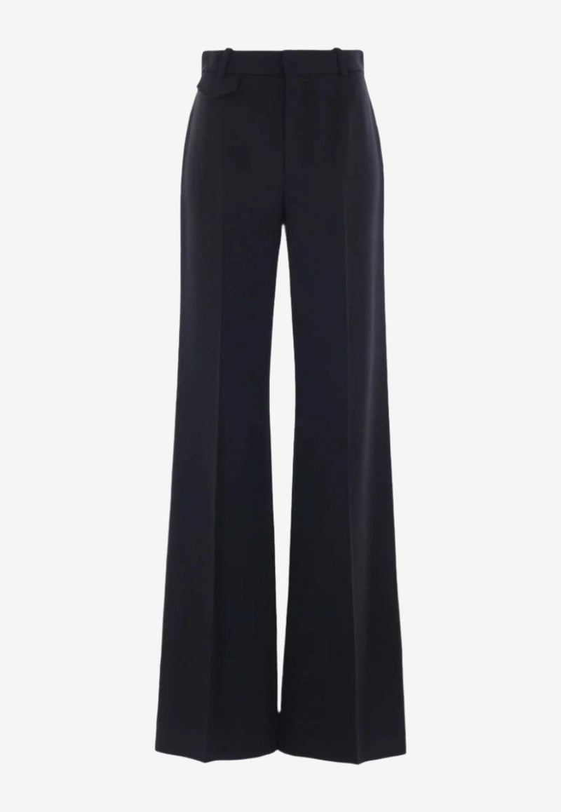Chloé High-Rise Flared Pants Black CH25APA06263001