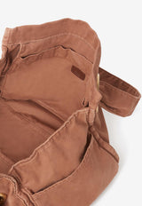 Chloé Plage Maxi Logo Tote Bag Blush CH25AS546P106L7