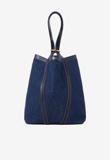 Chloé Spin Denim Tote Bag Blue CH25AS811P98408