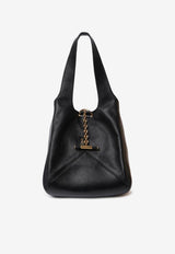 Chloé Small Balloon Grained Leather Shoulder Bag Black CH25WS644Q15 001