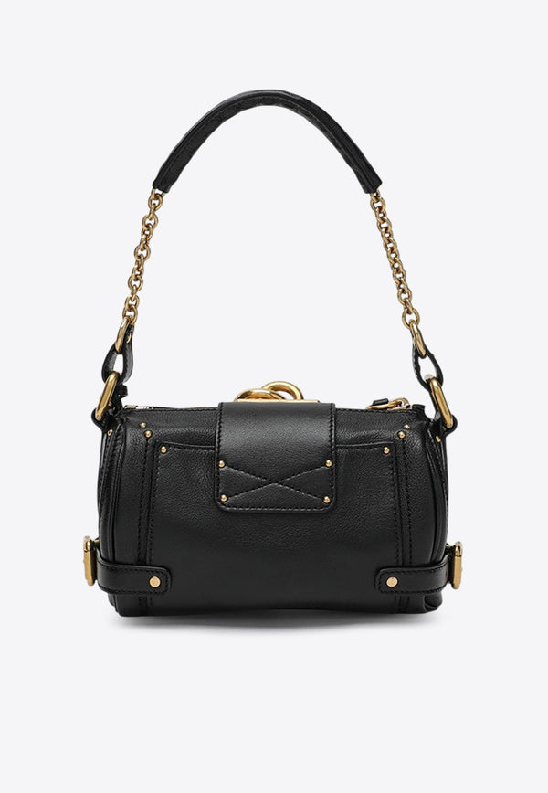 Chloé Small Paddington Chain Shoulder Bag  Black CH25WS803P75/R_CHLOE-001