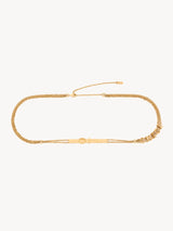 Chloé Mini Signature Jewelry Belt Gold CH26ABJ02CB7 9DC
