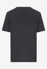 Chloé Strawberry Print T-shirt Black CH26AJH08289 070