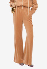 Chloé Wide-Leg Track Pants Camel CH26AJP01188 271