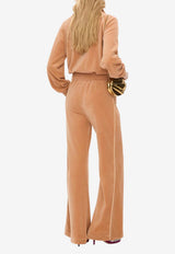 Chloé Wide-Leg Track Pants Camel CH26AJP01188 271