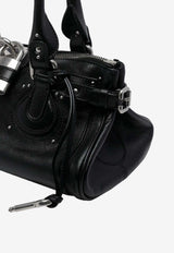 Chloé Paddington Leather Shoulder Bag Black CH26AS802S53 001