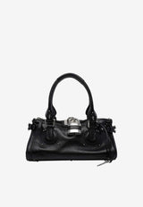 Chloé Paddington Leather Shoulder Bag Black CH26AS802S53 001