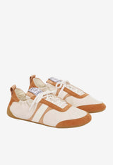 Chloé Kick Leather and Suede Sneakers Multicolor CH26S15RVQ 25X
