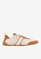 Chloé Kick Leather and Suede Sneakers Multicolor CH26S15RVQ 25X
