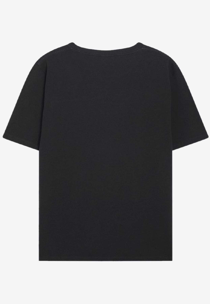 Chloé Flamingo Print T-shirt Black CH26SJH08194/S_CHLOE-070