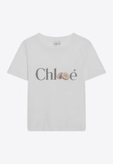 Chloé Passion Fruit Logo T-shirt White CH26SJH08197/S_CHLOE-101