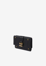 Chloé Mini Paddington Tri-Fold Wallet Black CH26SP914O37 001