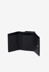 Chloé Mini Paddington Tri-Fold Wallet Black CH26SP914O37 001