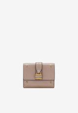 Chloé Mini Paddington Tri-Fold Wallet Pink CH26SP914O37/S_CHLOE-6I4